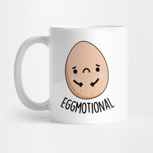 Eggmotional Funny Emotional Egg Pun Mug